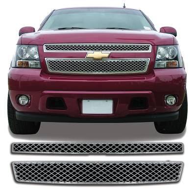 CCI - 2007-2013 CHEVROLET TAHOE CHROME GRILLE OVERLAY
