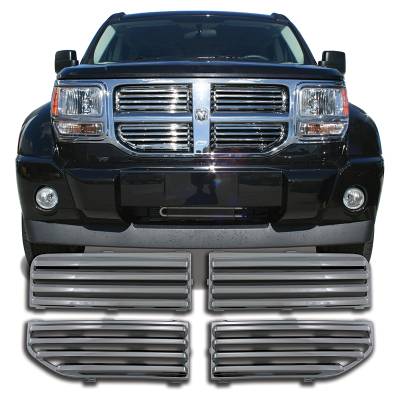 CCI - Chrome Grille Overlay 07-12 Dodge Nitro