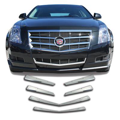 2008-2011 CADILLAC CTS CHROME GRILLE COVER OVERLAY GI76