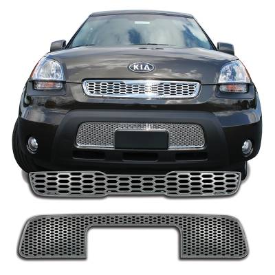 CCI - Chrome Grille Overlay 10-11 Kia Soul