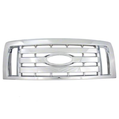 2013-2014 FORD F150 CHROME GRILLE OVERLAY COVER GI73