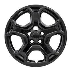 2017-2019 FORD ESCAPE GLOSS BLACK 17" HUBCAP WHEEL COVERS 52517BLK