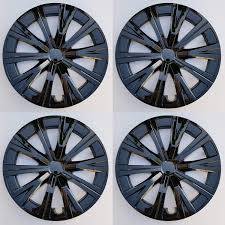 2018-2020 TOYOTA CAMRY 16" GLOSS BLACK OEM REPLICA HUBCAP WHEEL COVERS SET OF FOUR BRAND NEW IWC530BLK