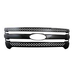 2011-2015 FORD ESCAPE GLOSS BLACK GRILLE OVERLAY COVER GI91BLK