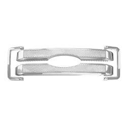 2011-2016 FORD SUPERDUTY CHROME GRILLE OVERLAY COVER ABS413 GI413 FITS F250-F550, XLT, LARIAT, AND KING RANCH
