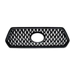 2018-2020 TOYOTA TACOMA GLOSS BLACK GRILLE OVERLAY COVER GI493BLK ABS6493B