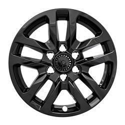 2019-2020 Chevrolet Silverado 18" Gloss Black Wheel Skins imp432blk 8019GB FITS WHEEL # 8912