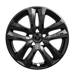 2018-2019 Ford Explorer CCI 18" Gloss Black Wheel Skins FITS WHEEL #10182 SET OF FOUR GLOSS BLACK