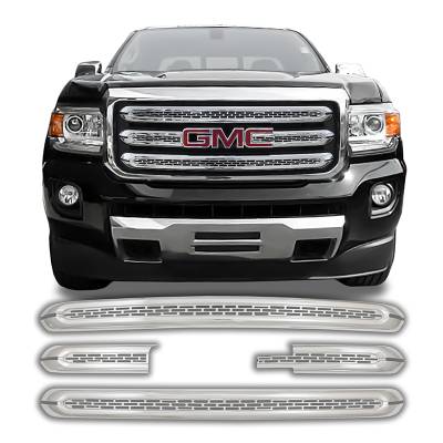 2015-2020 GMC CANYON CHROME GRILLE OVERLAY COVER